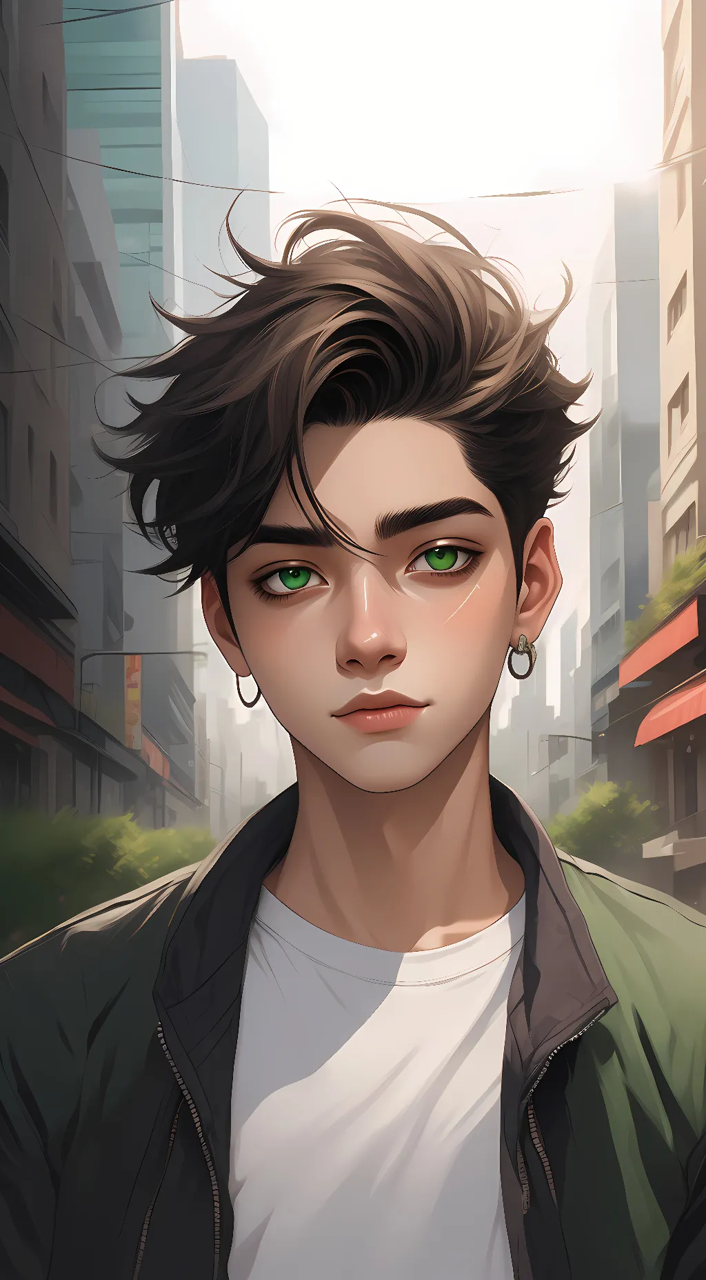 ai character: naagi background