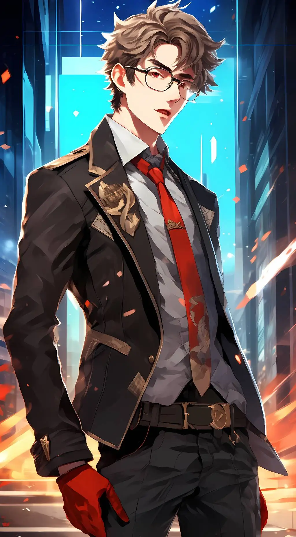 ai character: Jyuto Iruma background