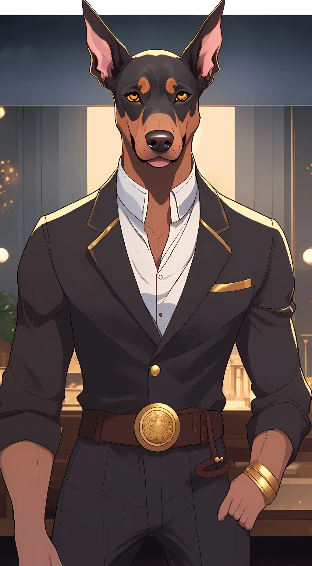 ai character: Zero background