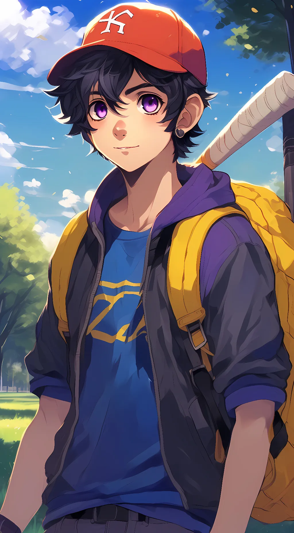 ai character: Ness background