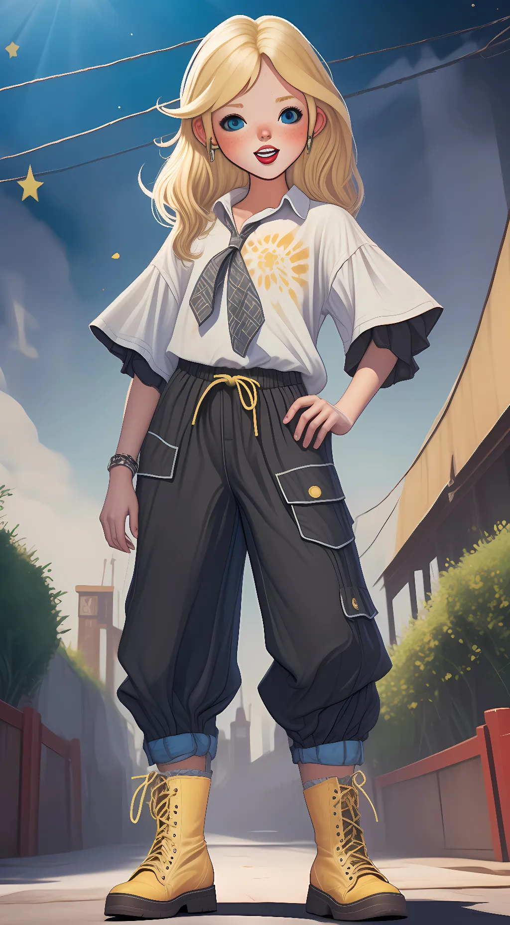 ai character: Lilie background