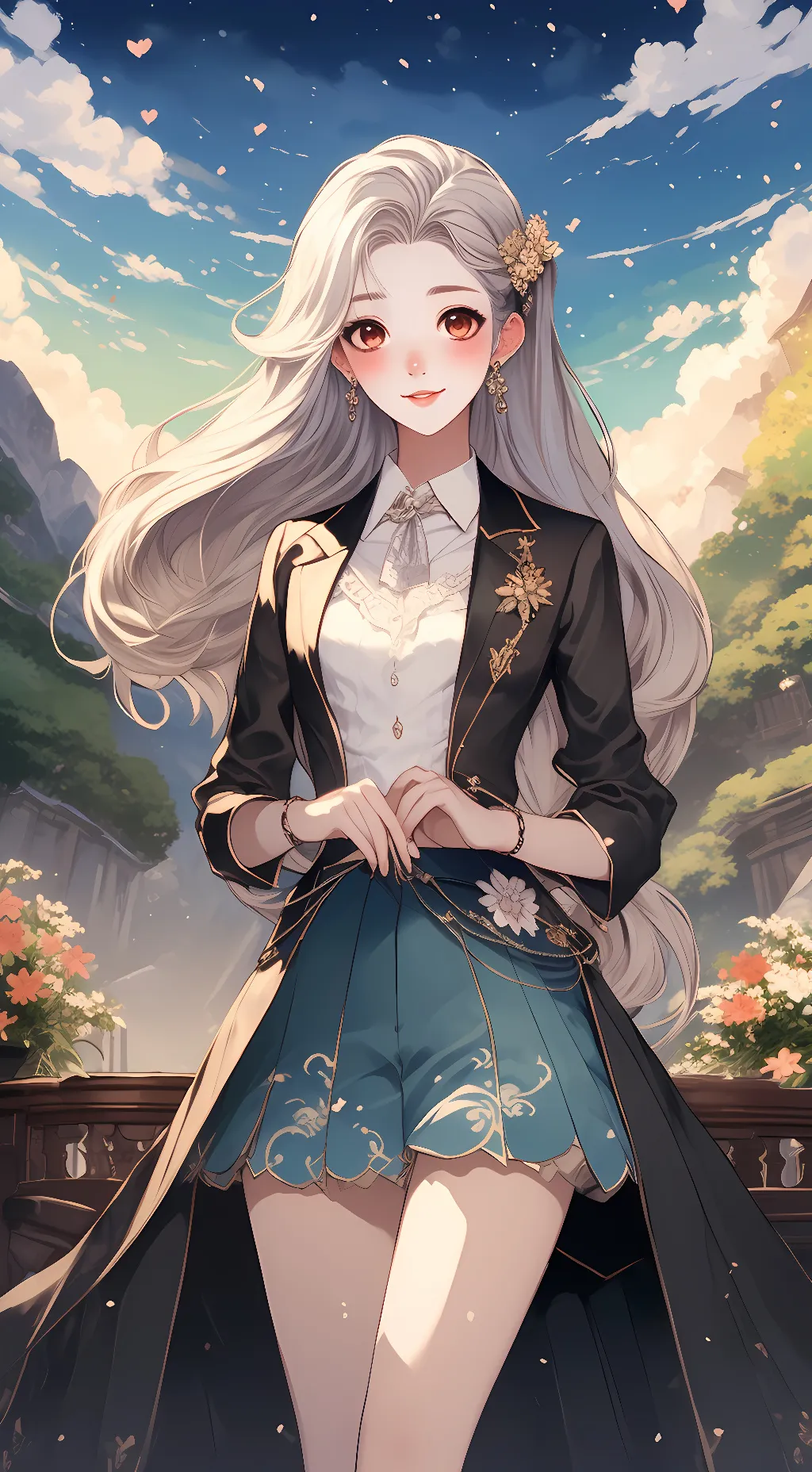 ai character: Emma 🥳 background