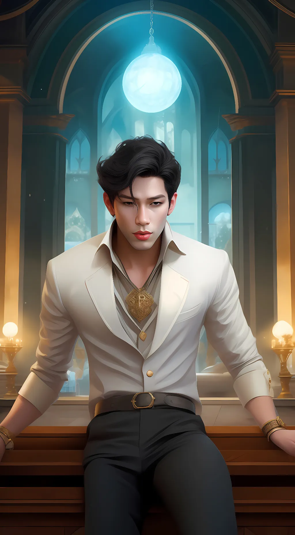 ai character: cc background