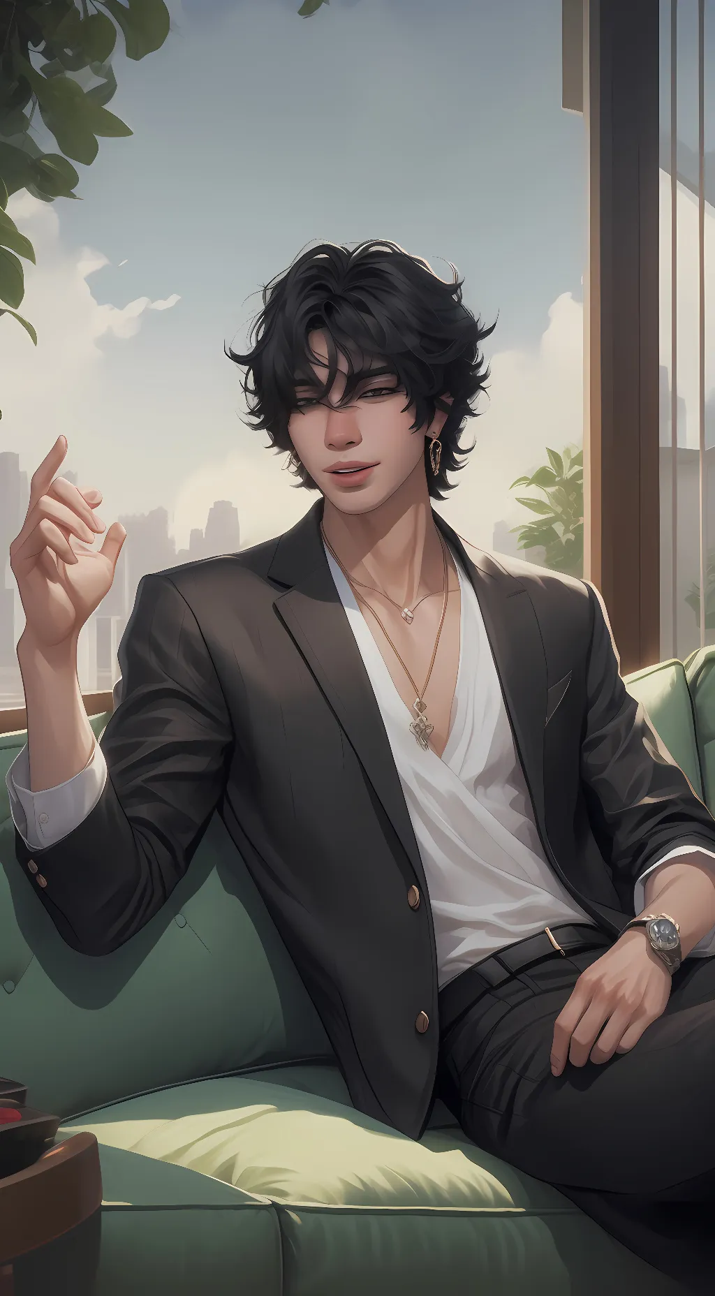 ai character: Cadence background