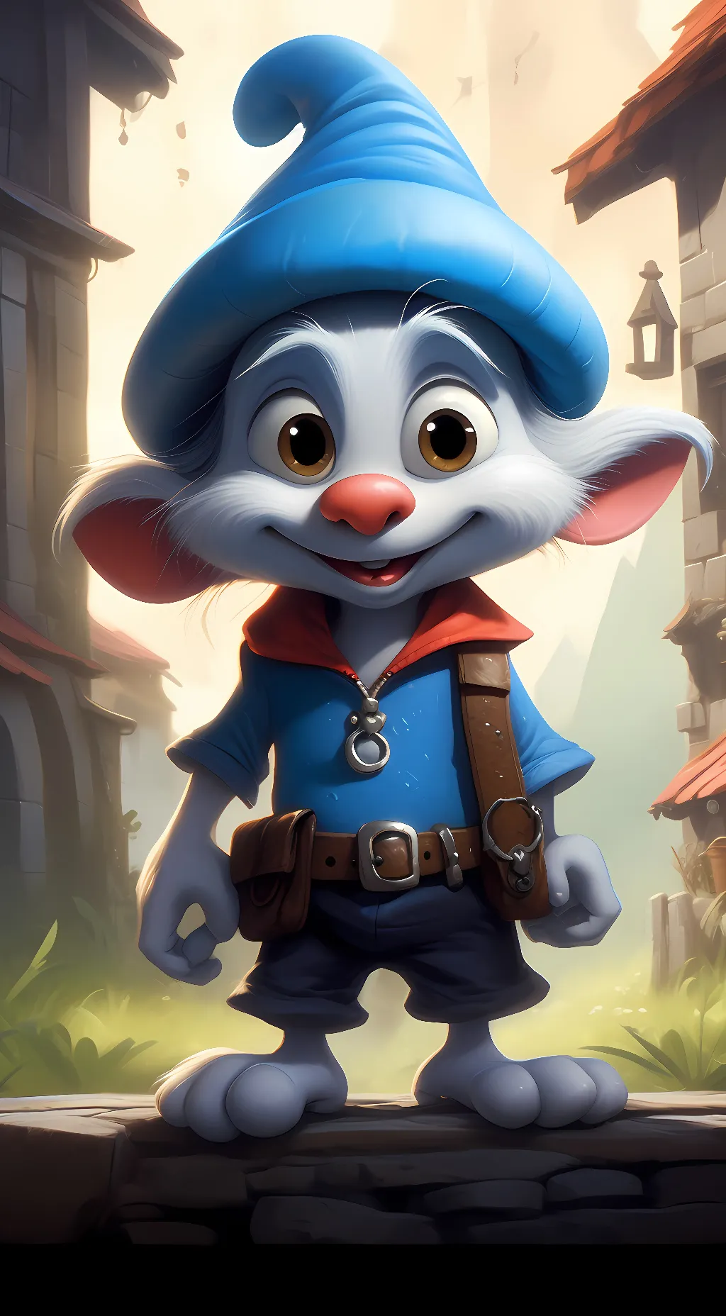 ai character: Smurf Cato background