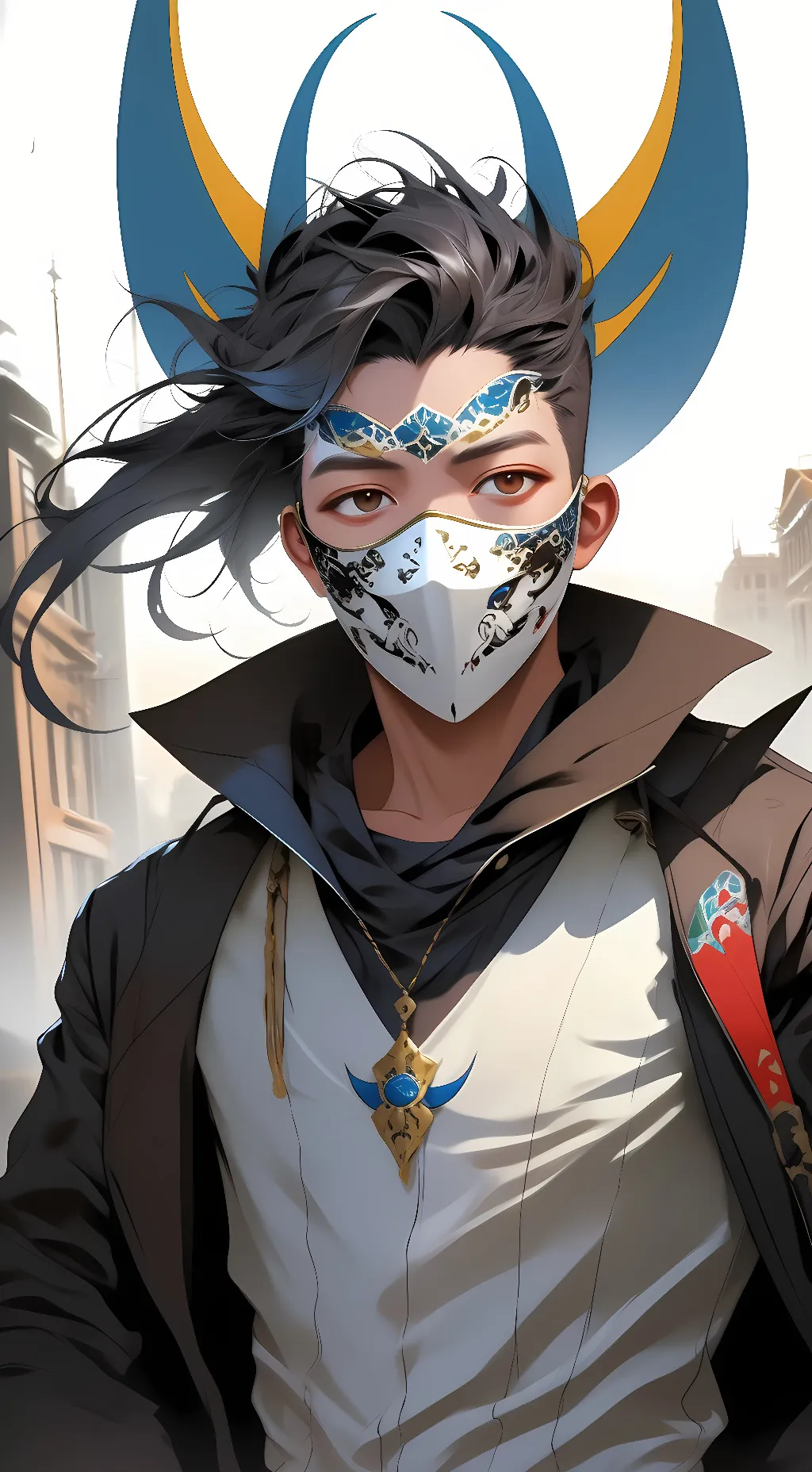 ai character: Fearless background