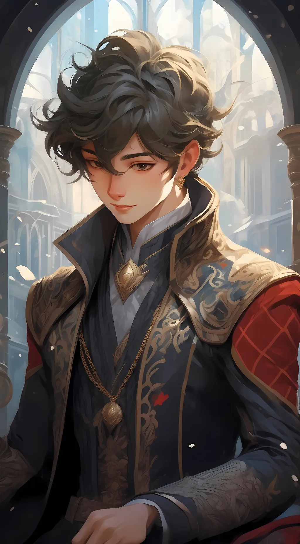 ai character: David Collins background