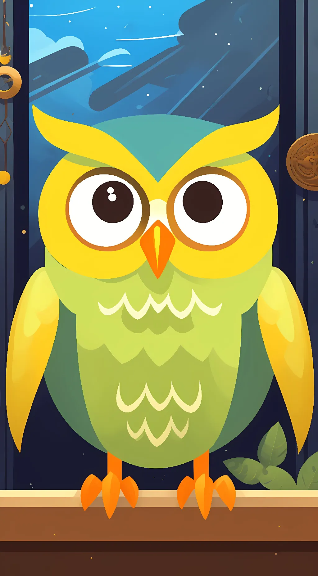 ai character: Duolingo background