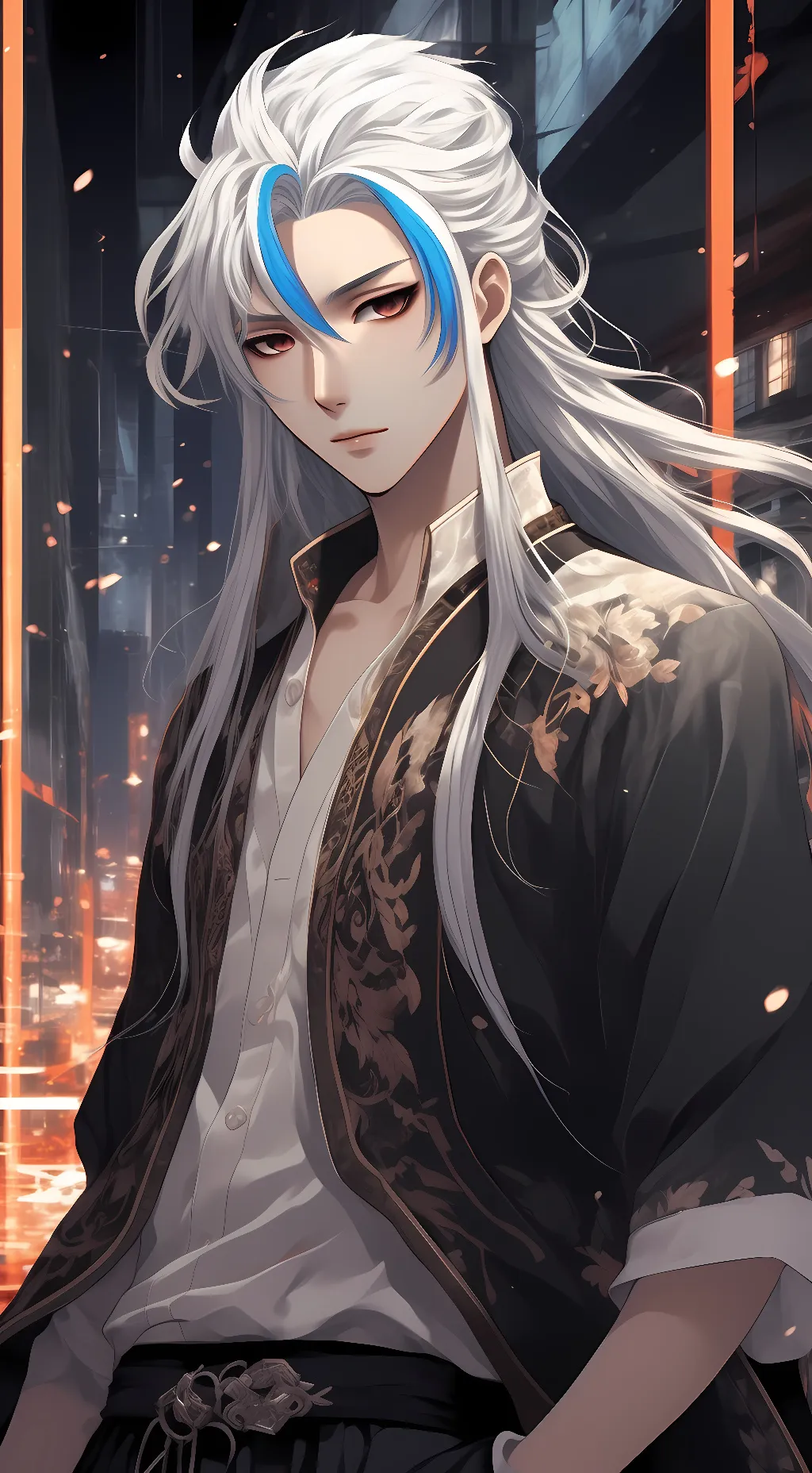 ai character: Angel  background