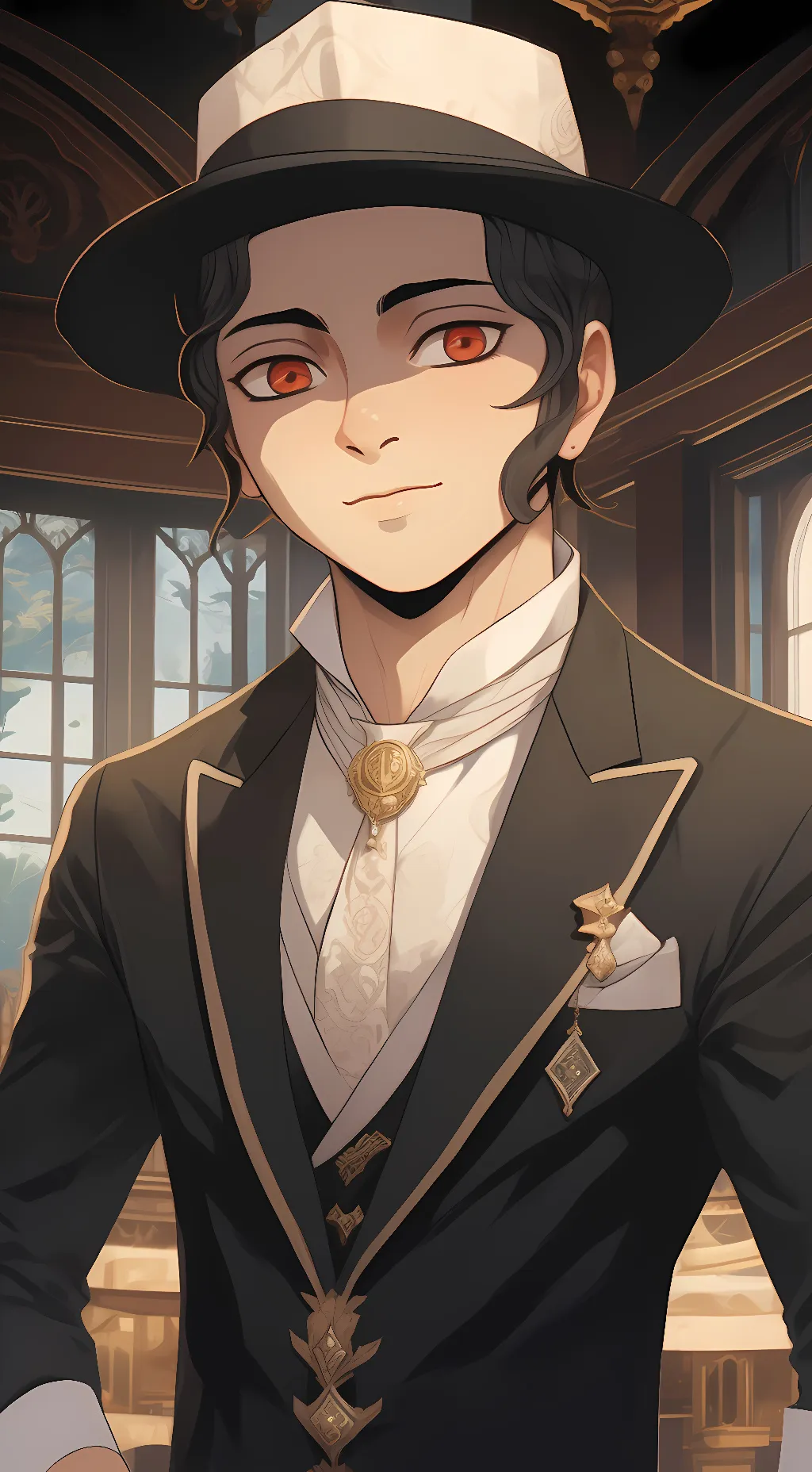 ai character: Muzan background