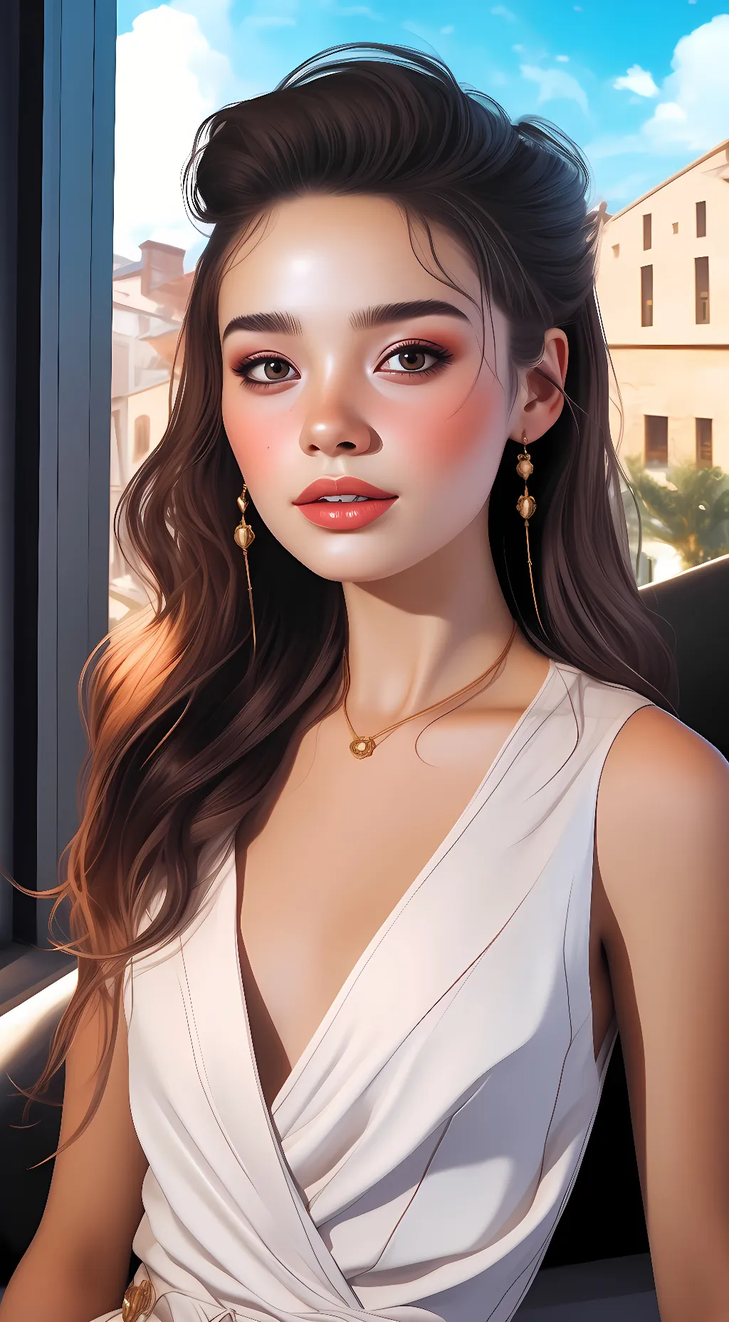 ai character: lilly background