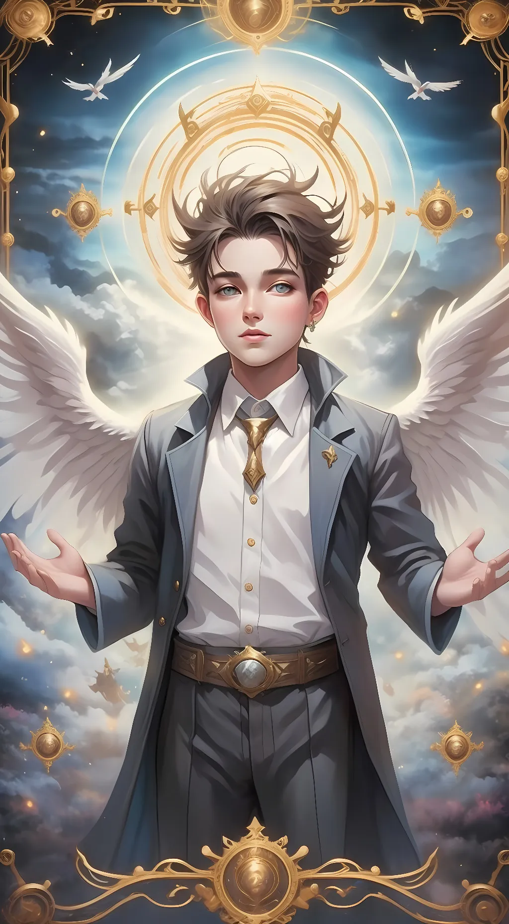 ai character: Father background