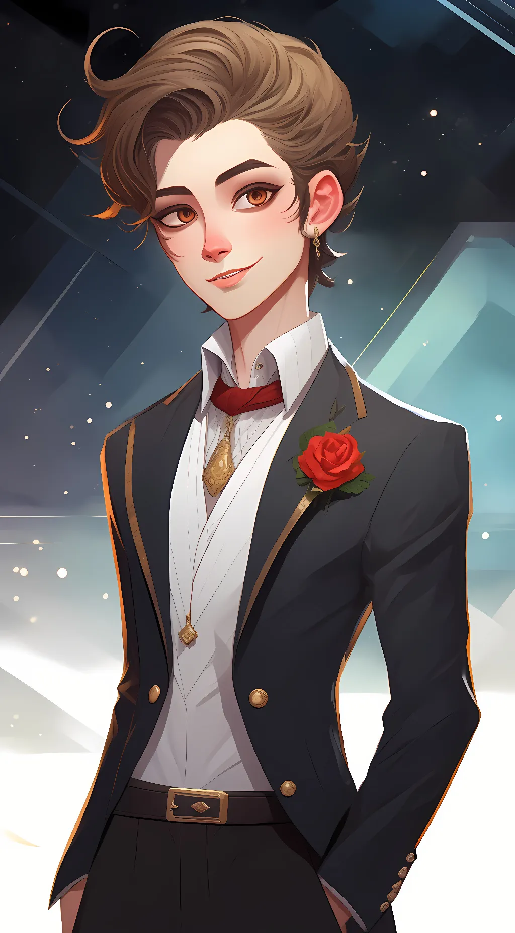 ai character: dad/aka bitch  background