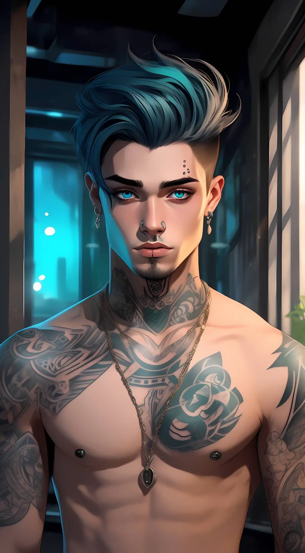 ai character: Caeleb Daniels background