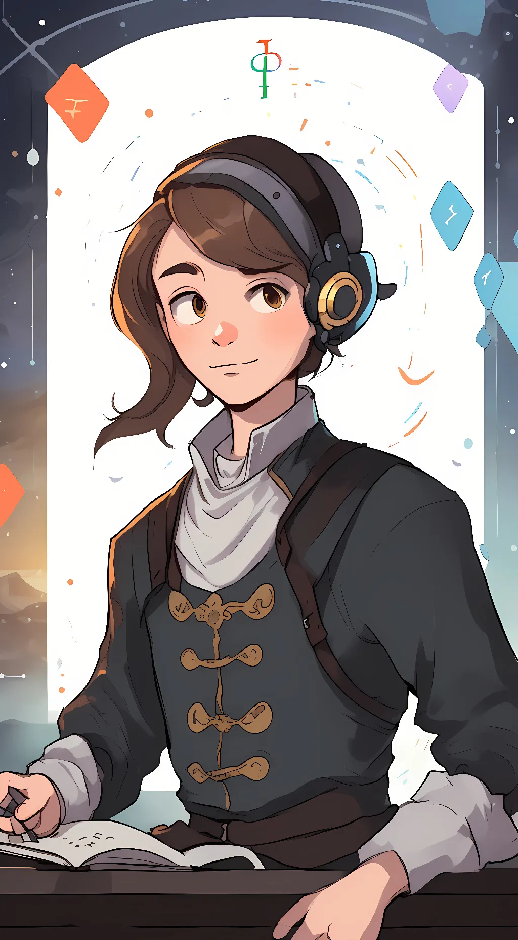 ai character: Google bard background