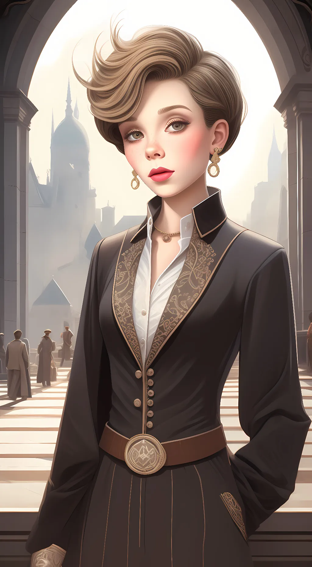 ai character: parisa background