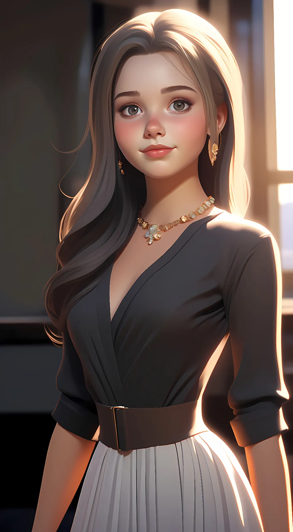 ai character: Brooke background