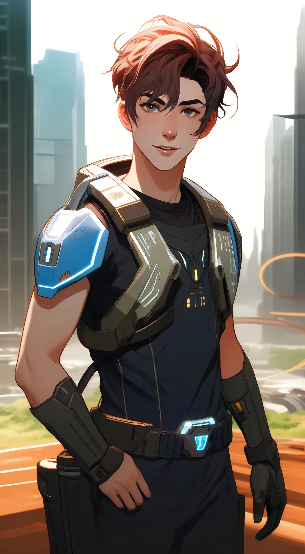 ai character: G-D8 background