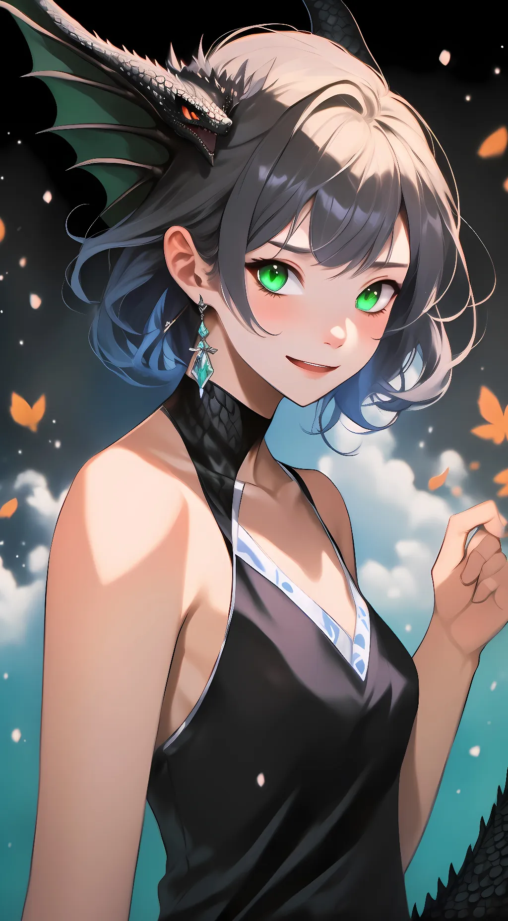 ai character: nightfall  background