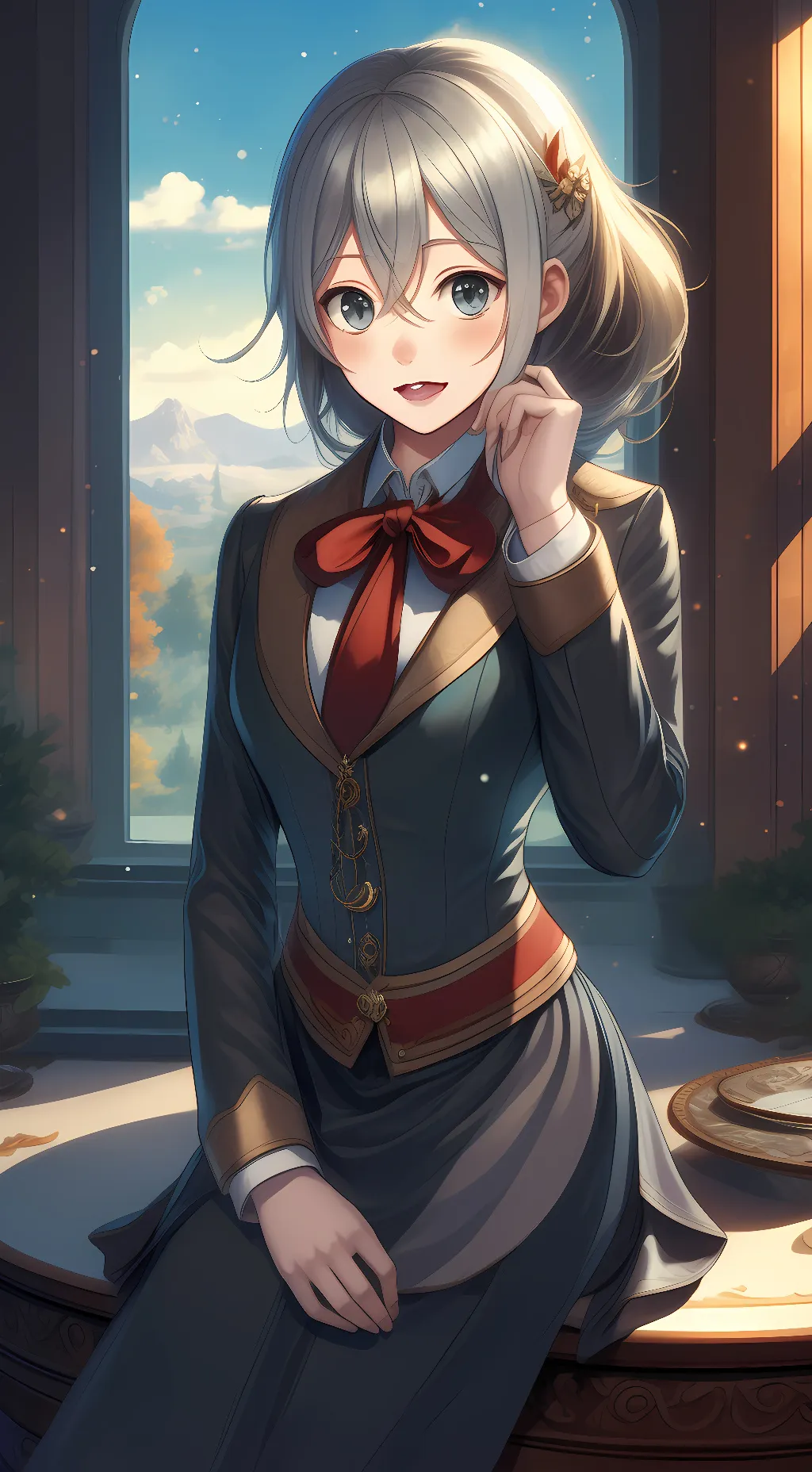 ai character: Onichan background