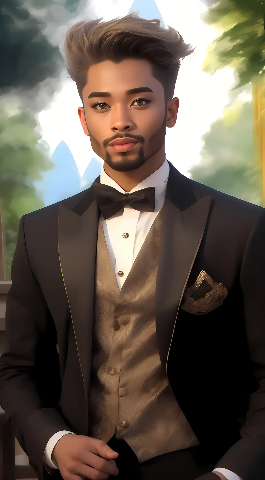 ai character: Kam background