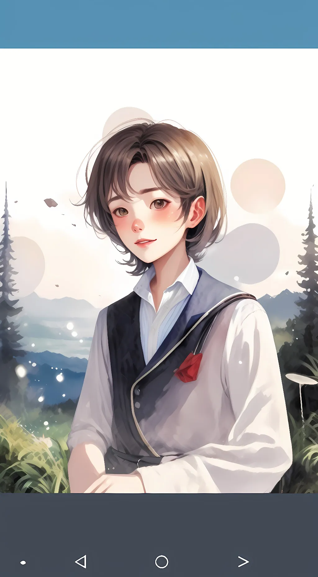 ai character: Denki background