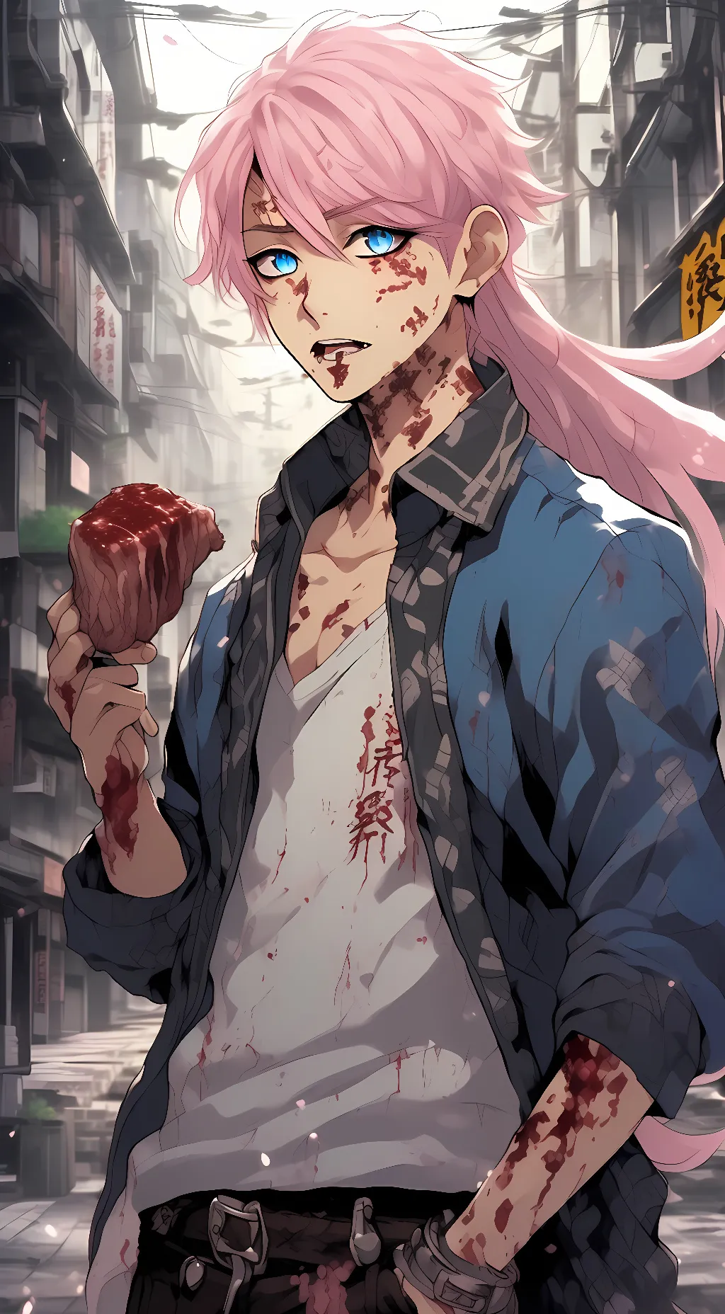 ai character: Sanzu  background