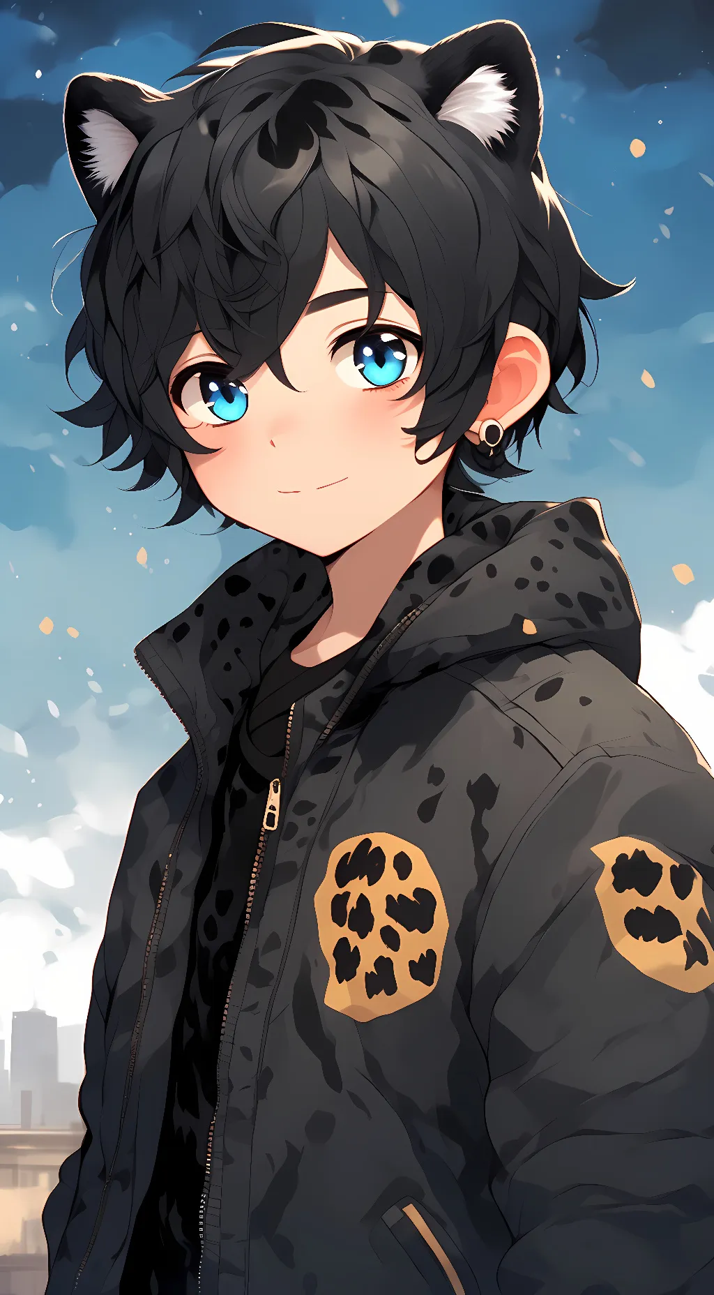 ai character: Oliver background