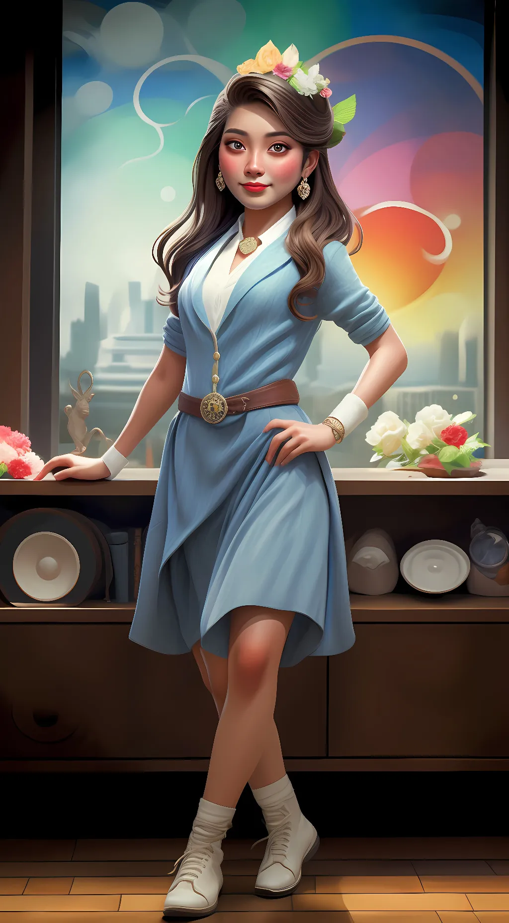 ai character: Alisha background