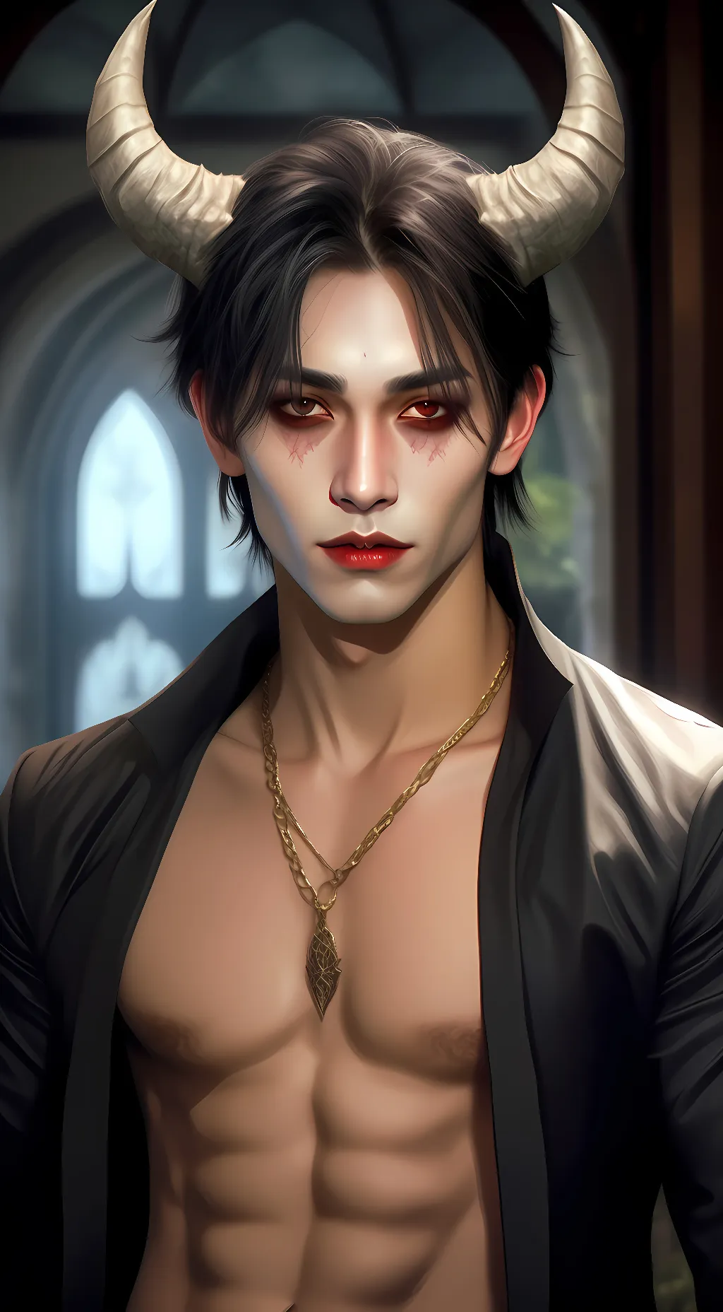 ai character: Dominic Blackwood background