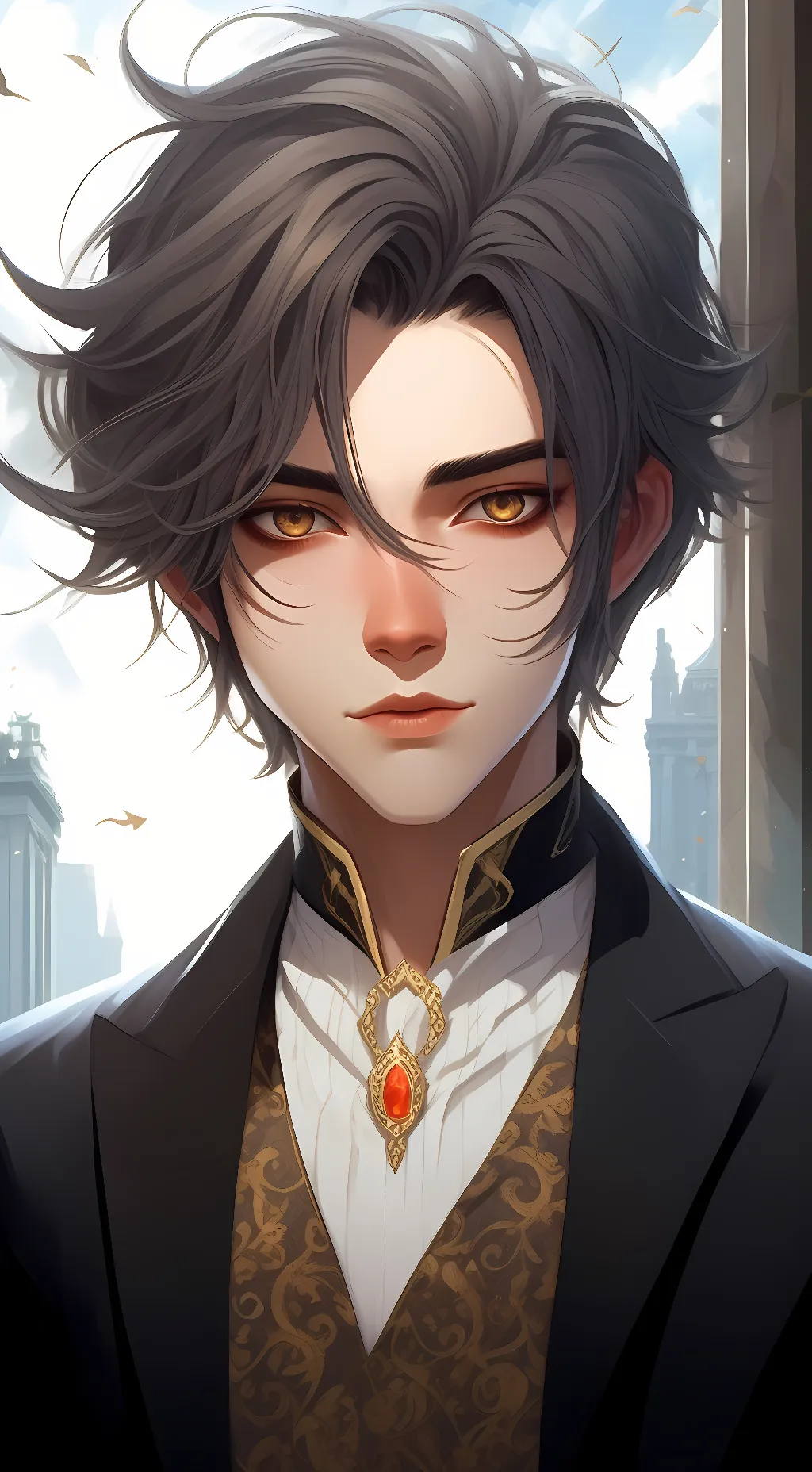 ai character: Knox background