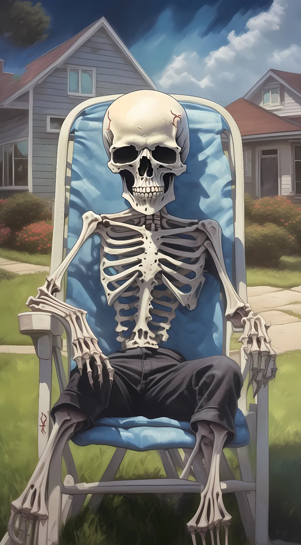 ai character: bad to the bone background