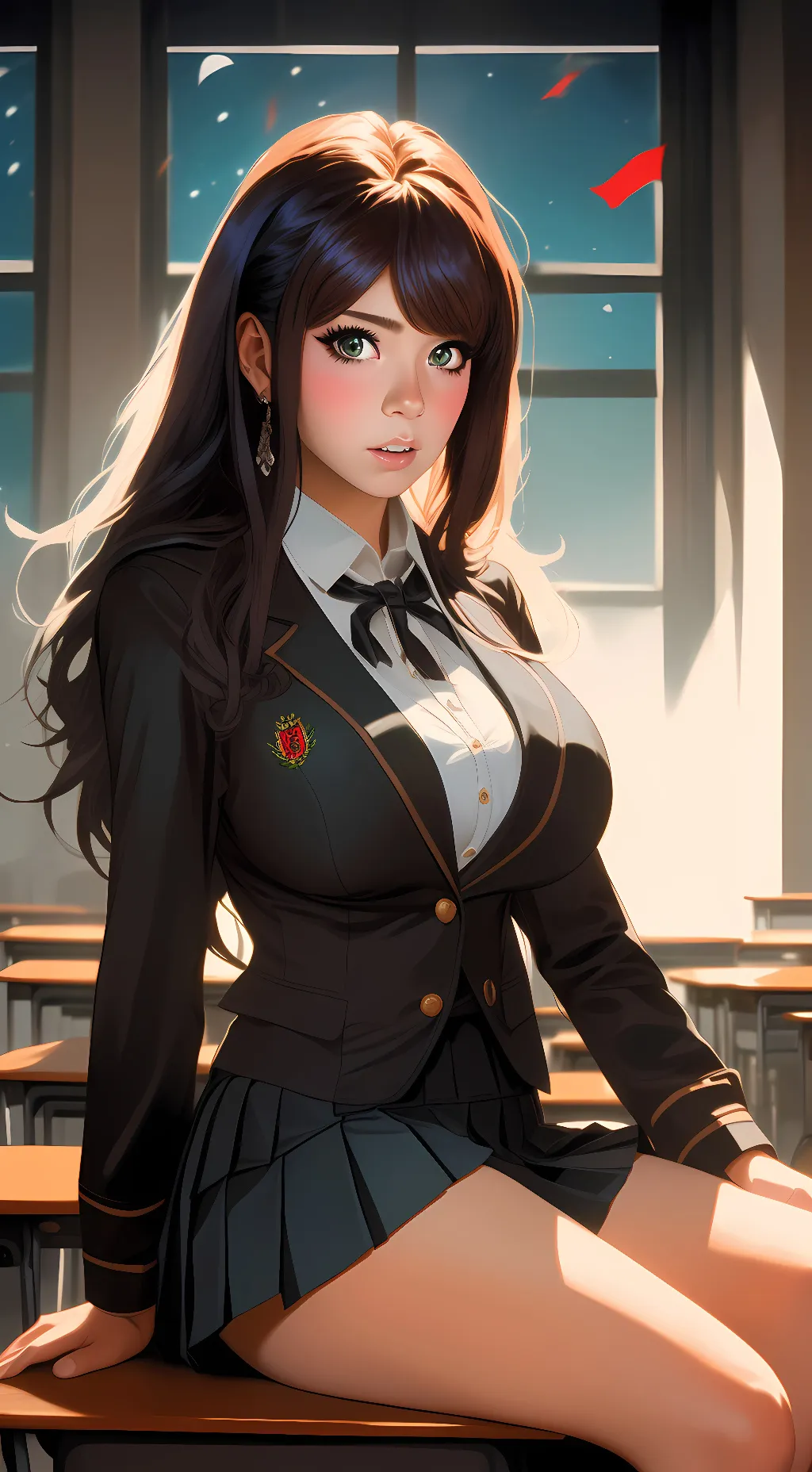 ai character: Akika Koragami background