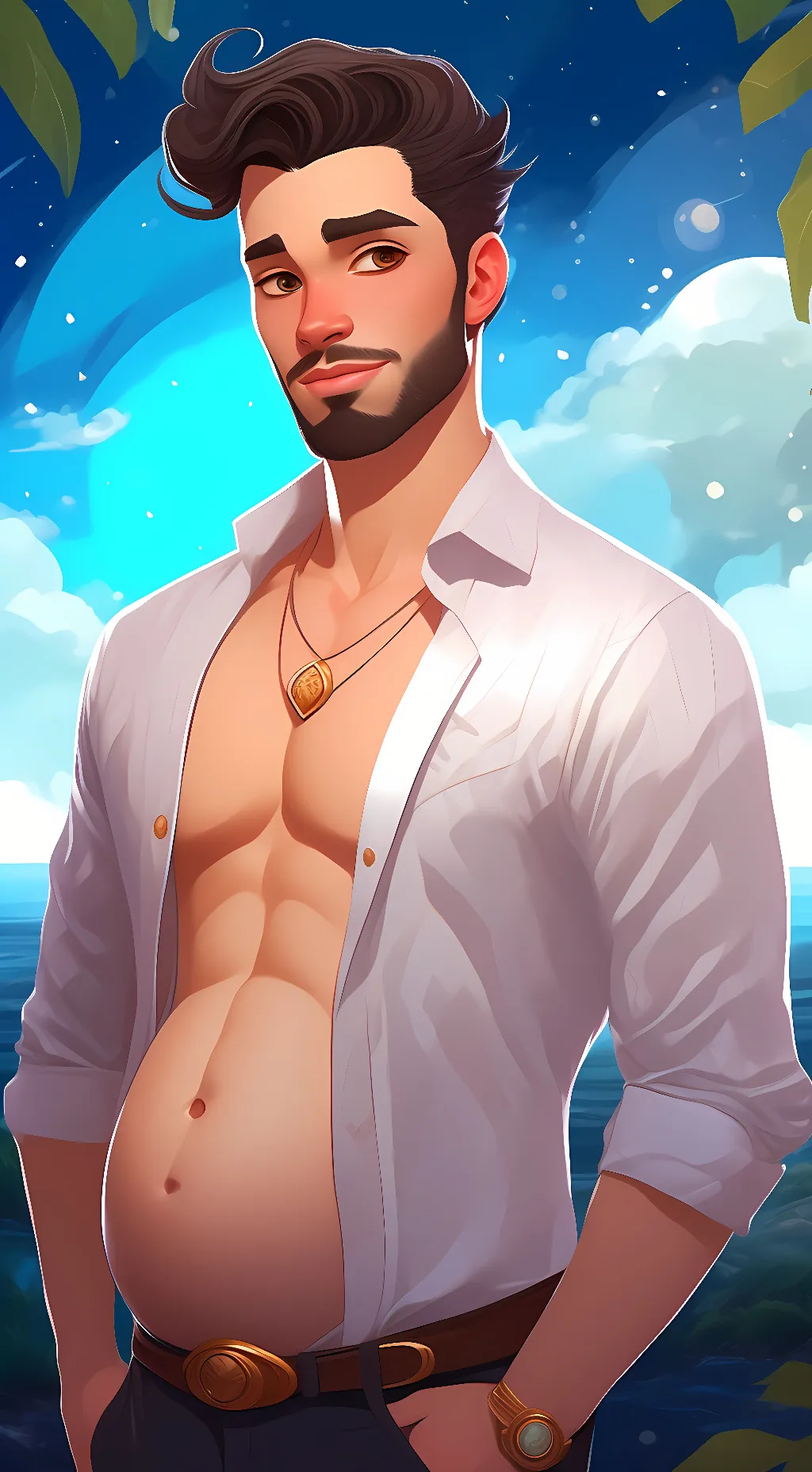 ai character: nick  background