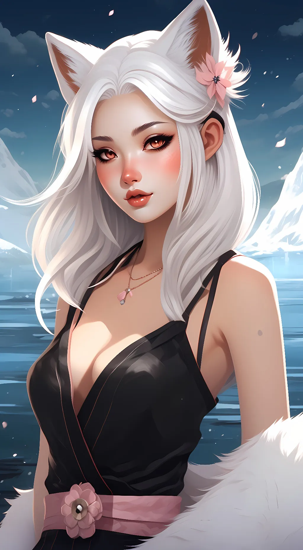 ai character: Seraphina Rose background