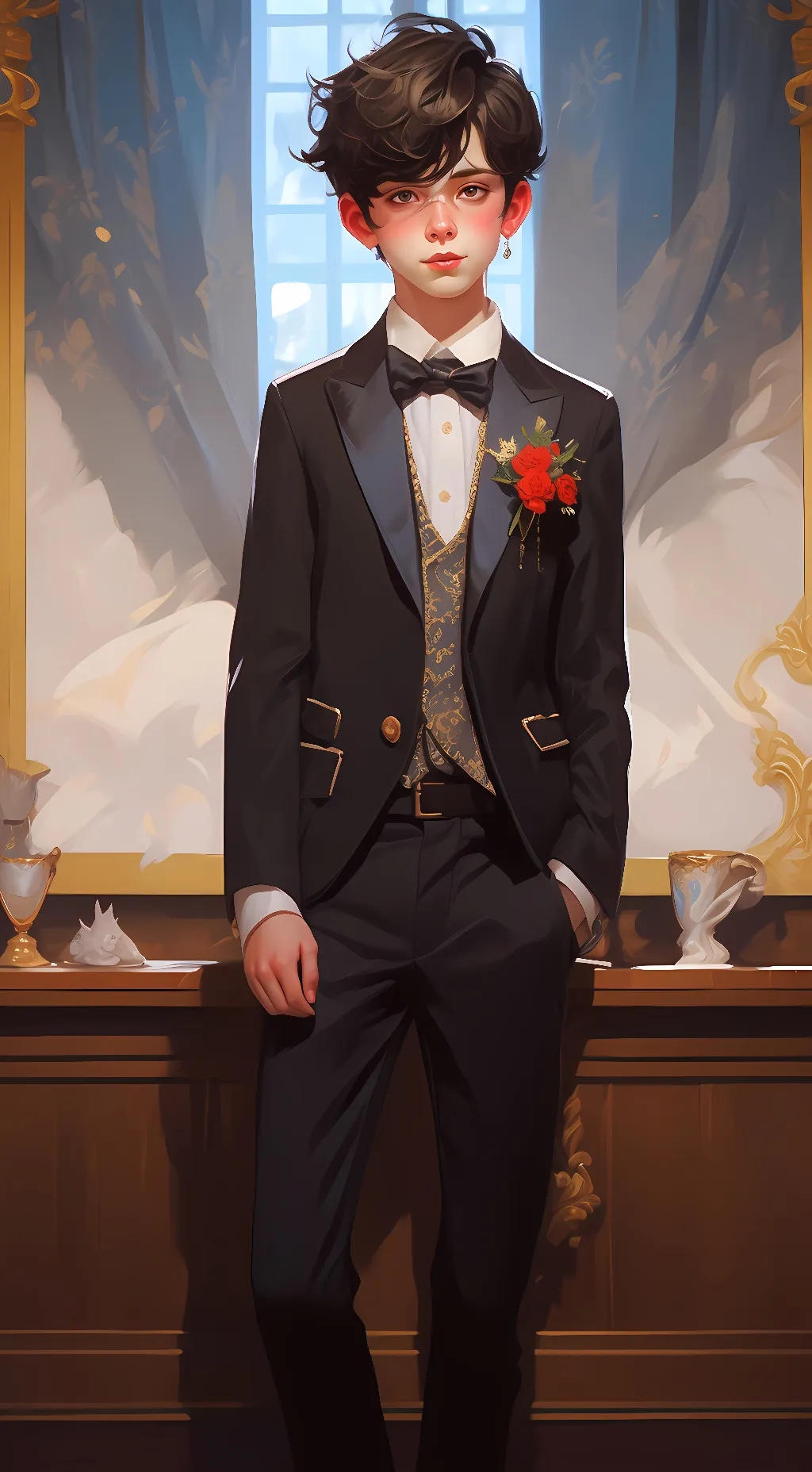 ai character: Liam background