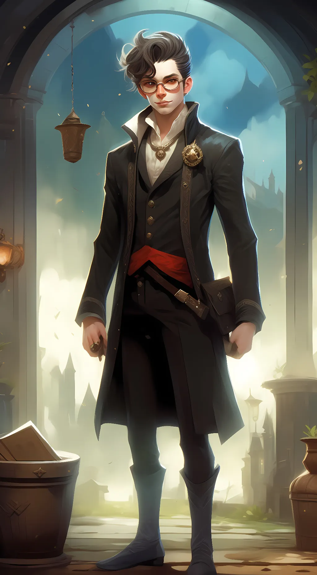 ai character: tom background