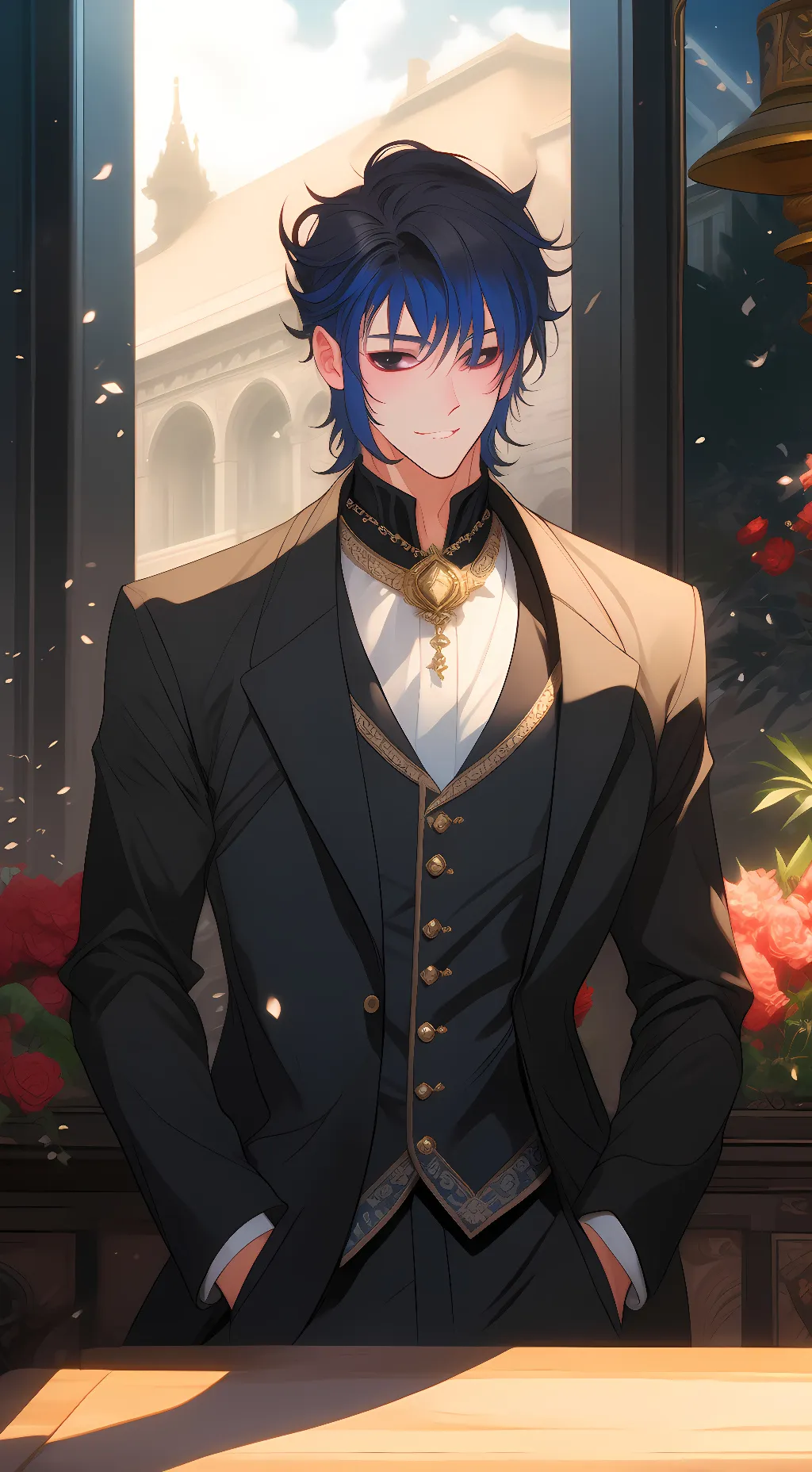 ai character: Alexander Hughes background