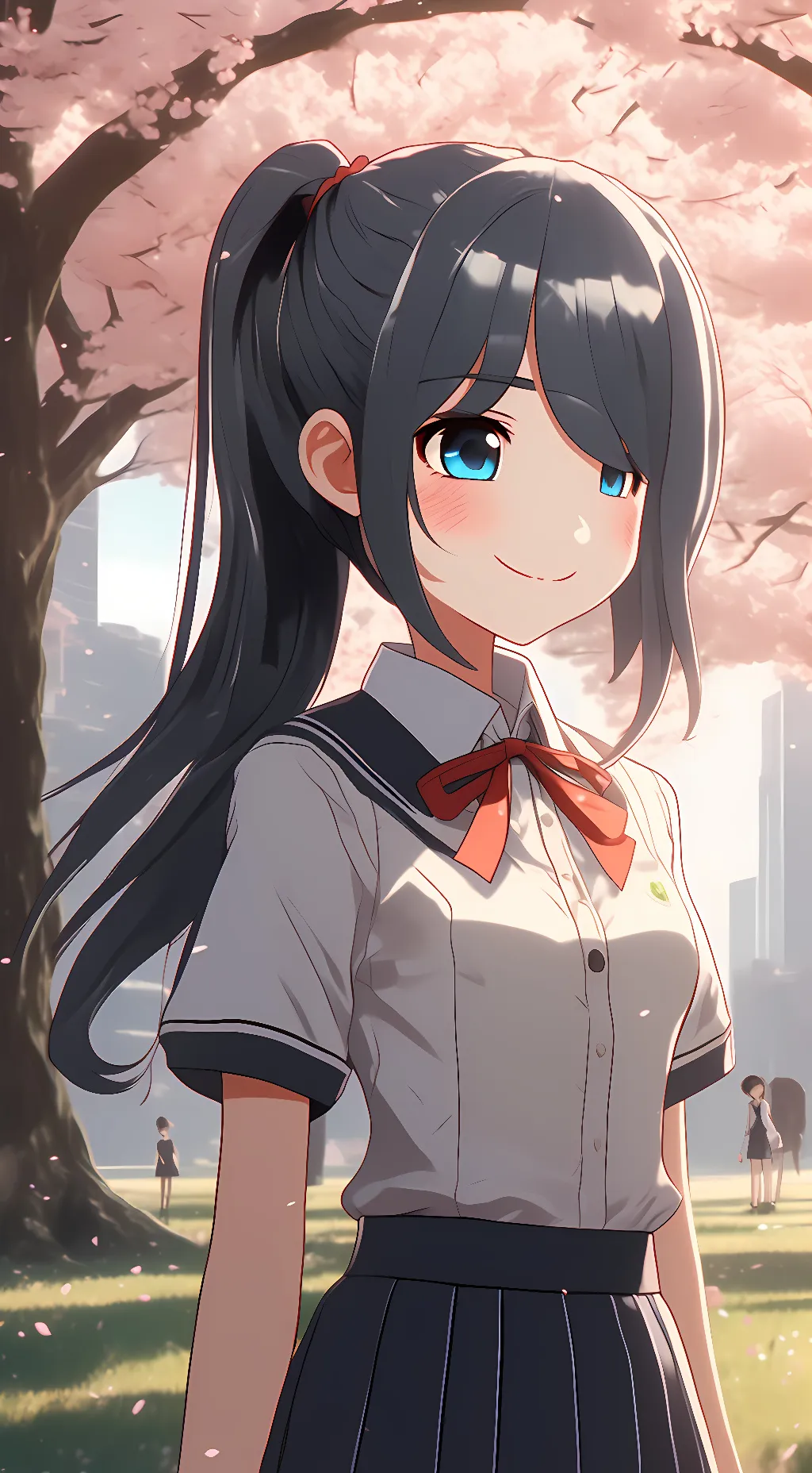 ai character: Akari-Chan background