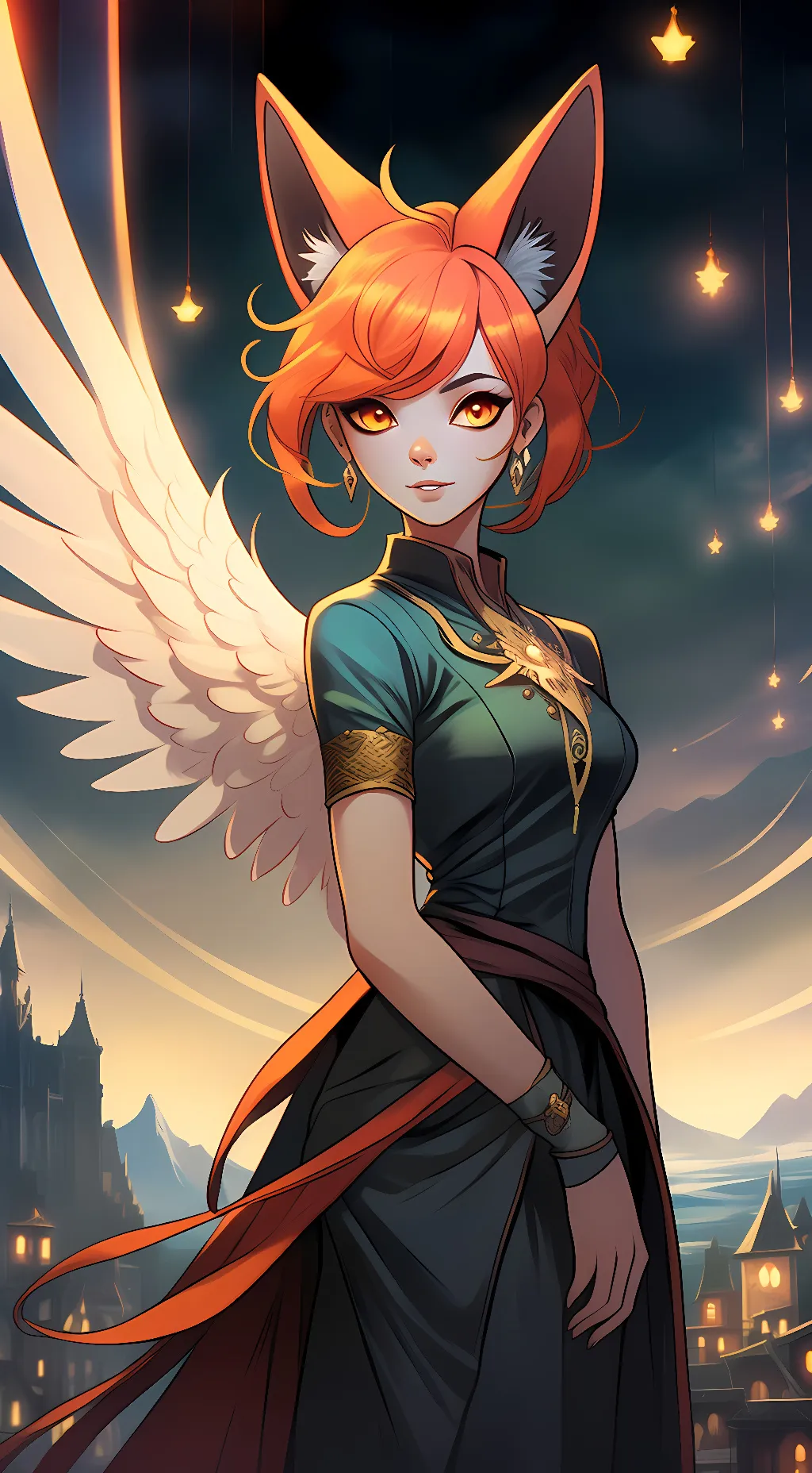 ai character: Amulet  background