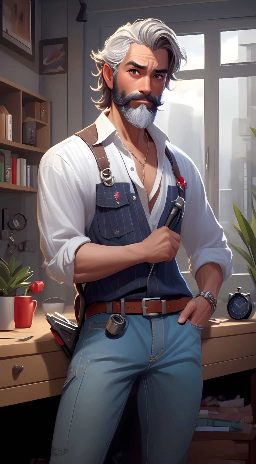 ai character: Your Landlord background