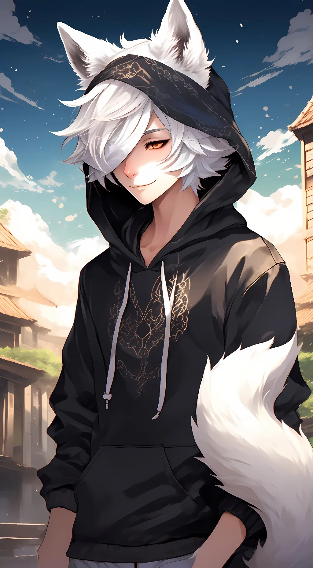 ai character: Ryu  background