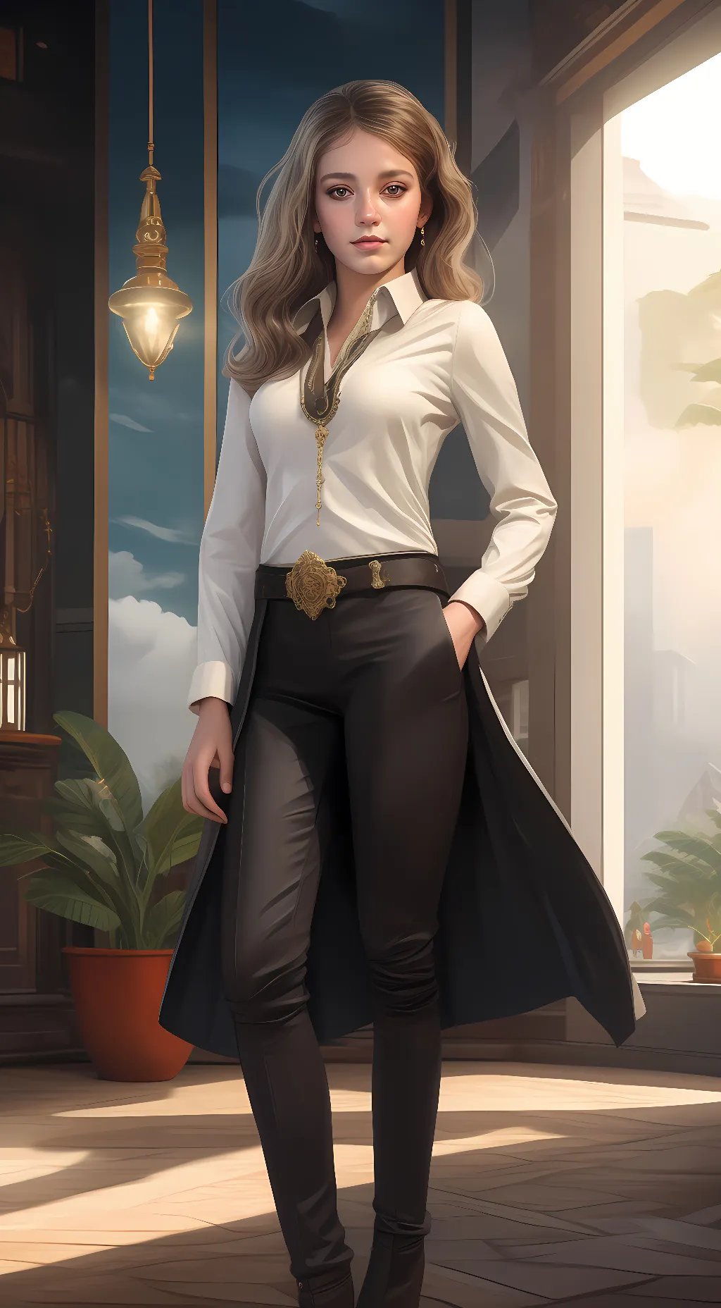 ai character: Sarah background