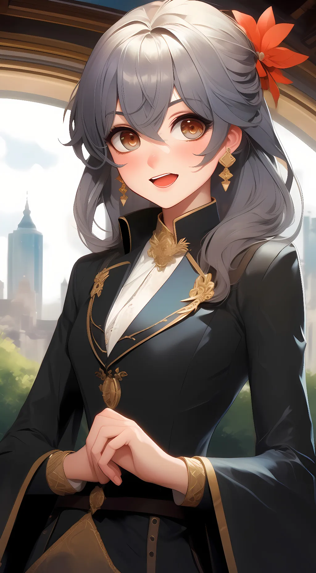 ai character: Bailu  background