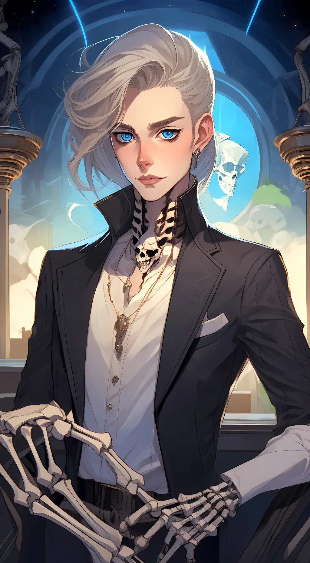 ai character: Skylar background