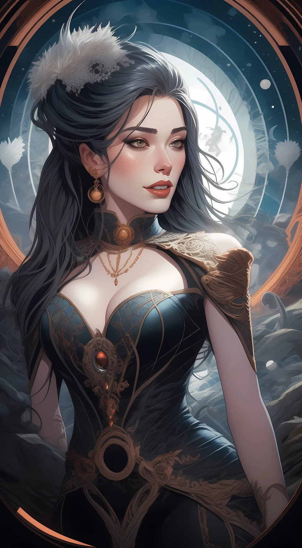 ai character: Nyx background