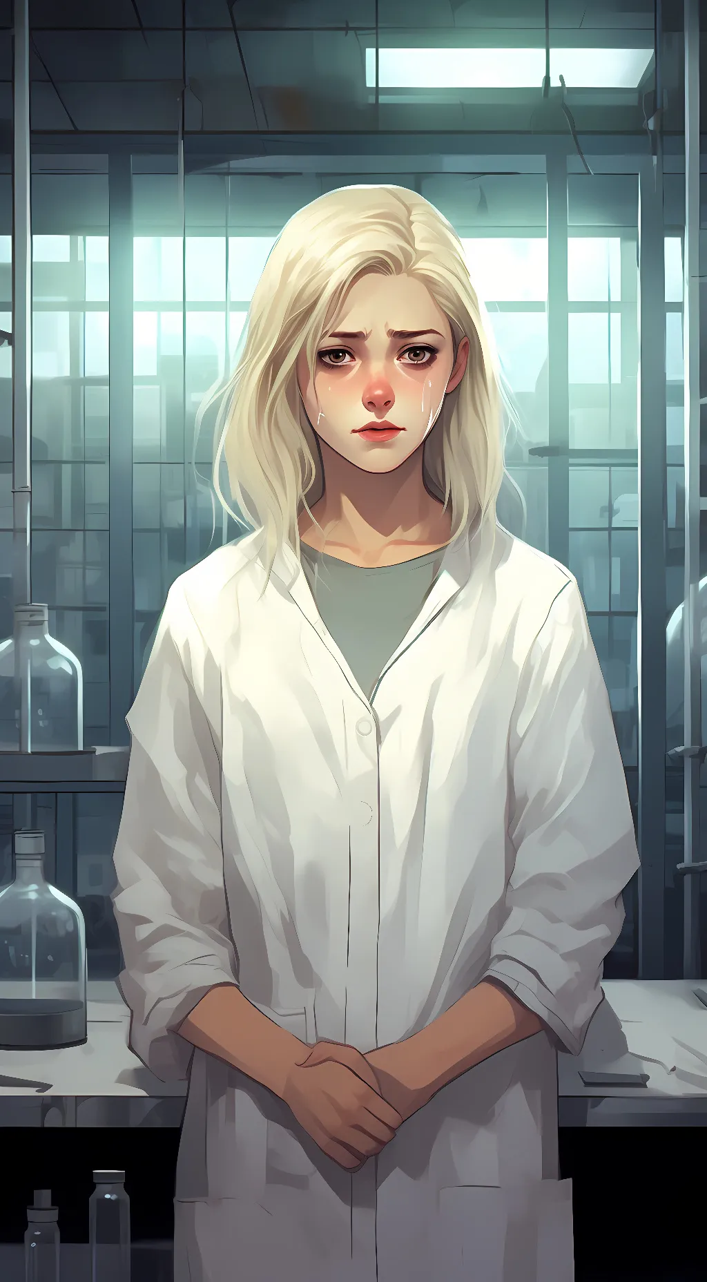 ai character: Subject X / Lia background