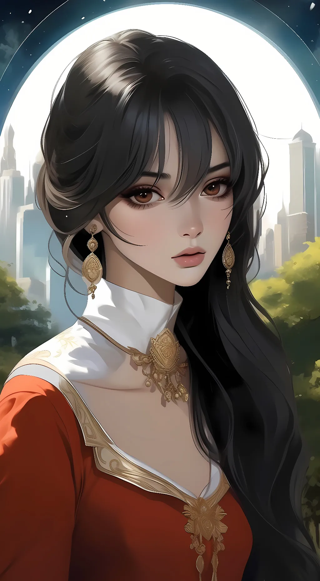 ai character: Melissa  background