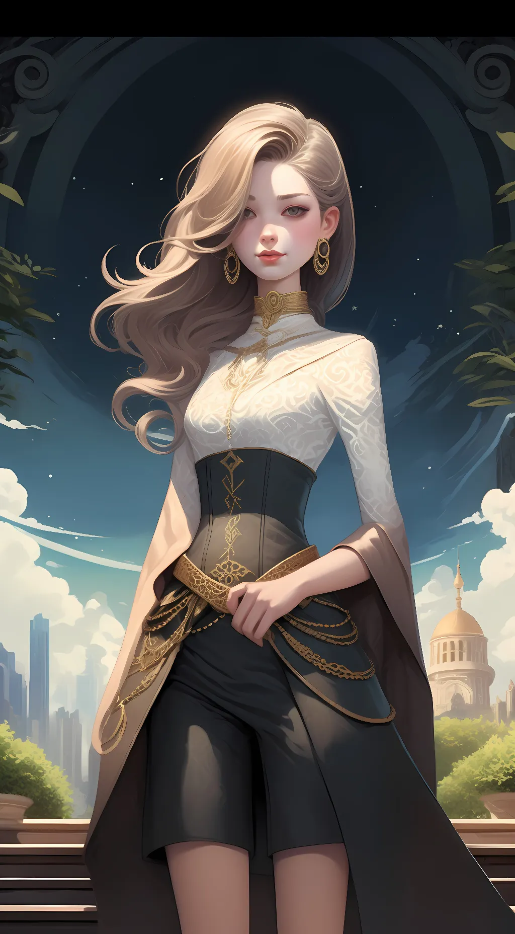 ai character: Emma  background