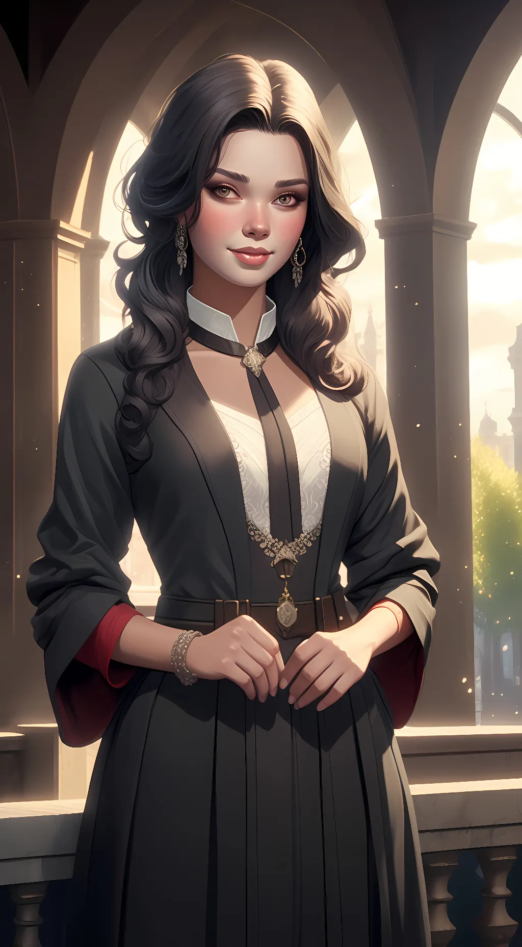 ai character: Lizz background